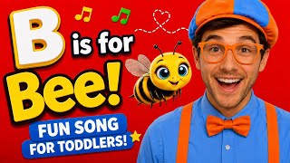 🔴Talk ‘b’ Sounds Fast! | ABC | Speed Sounds | Clearly  Spoken | Blippi Admiration Sing along 