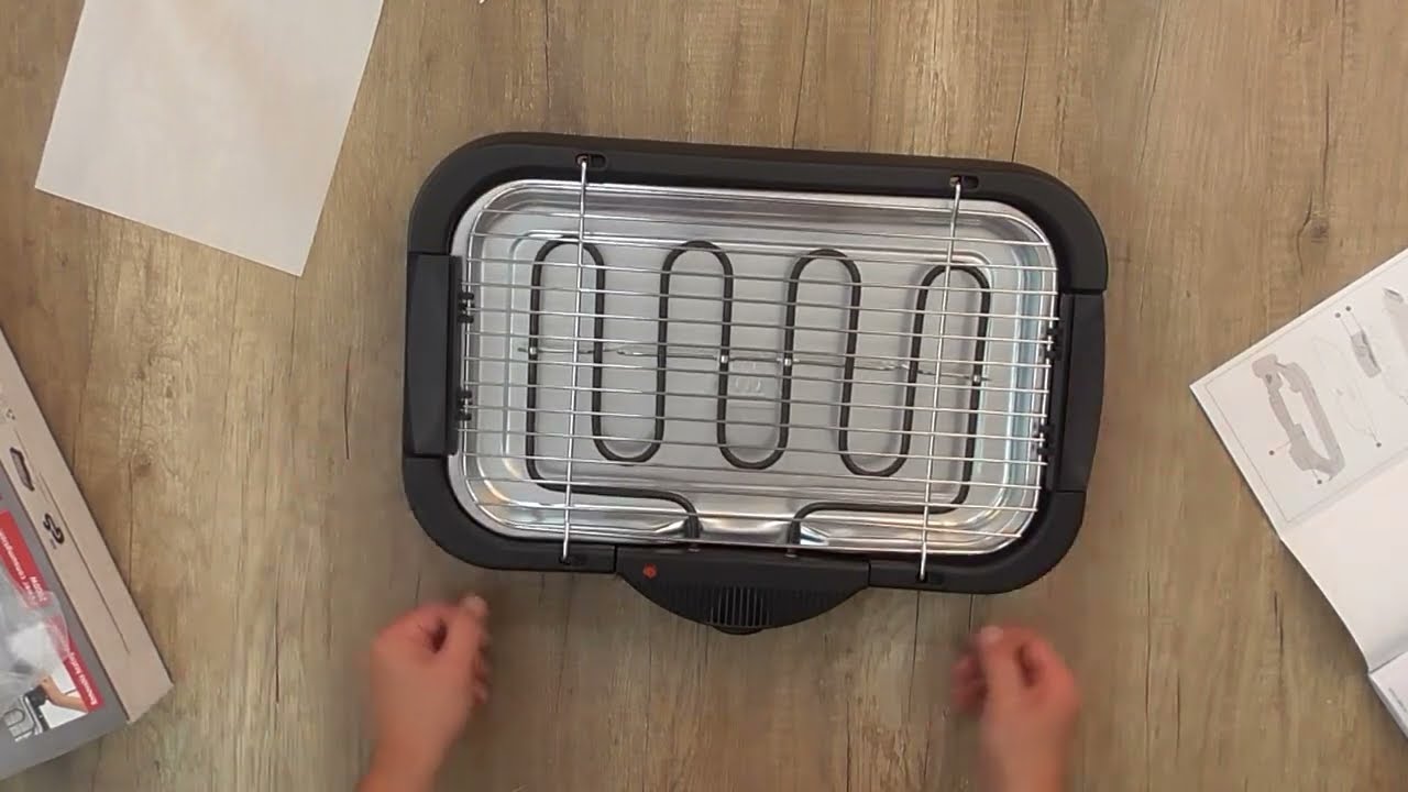 Unboxing and Testing Electric BBQ Table Grill STGE 2000 A1Power from Lidl -  YouTube