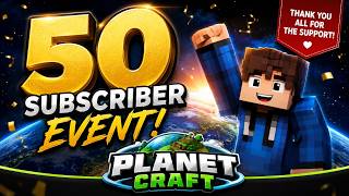 50 SUB EVENT ! @spectrebladeYT #planetcraft #gaming screenshot 5