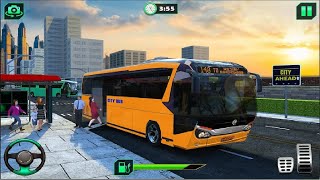Coach Bus Driving Simulator - City Mobile Bus Transporter Drive#1-Android GamePlay | Android12Games screenshot 5