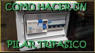 Como Hacer Pilar Monofásico - Trifasico