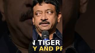 RGV on Tiger Shroff Firing: 'Never Before Seen Phenomenon' — Vanity & Pride! #shorts