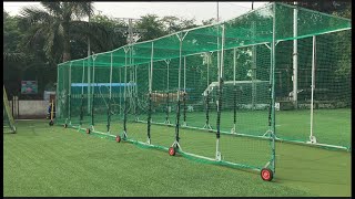 WHOLESALE CRICKET NETS|HEAVY QUALITY|2.5 M.M THICKNESS|GREEN COLOUR|ALL SIDES ROPES|TAJ NETS|W.A US. screenshot 5