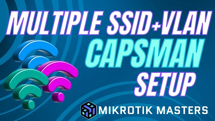 MikroTik CAPsMAN VLAN & Multi SSID WiFi — Full Setup Guide!