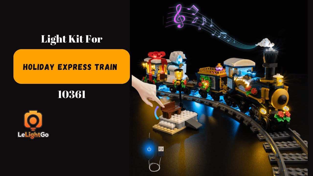 Sound Light Kit for LEGO® For Holiday Express Train 10361