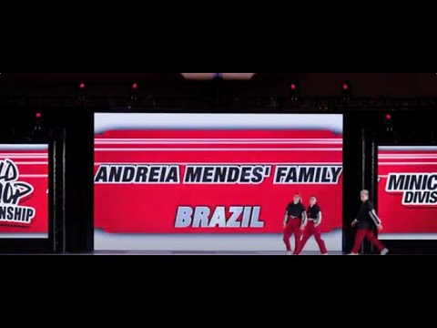 Andreia Mendes Family - Brazil | MiniCrew Division Prelims | 2023 World Hip Hop Dance Championship