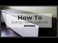 Renew the living room Cabinet with Adhesive Film - short video