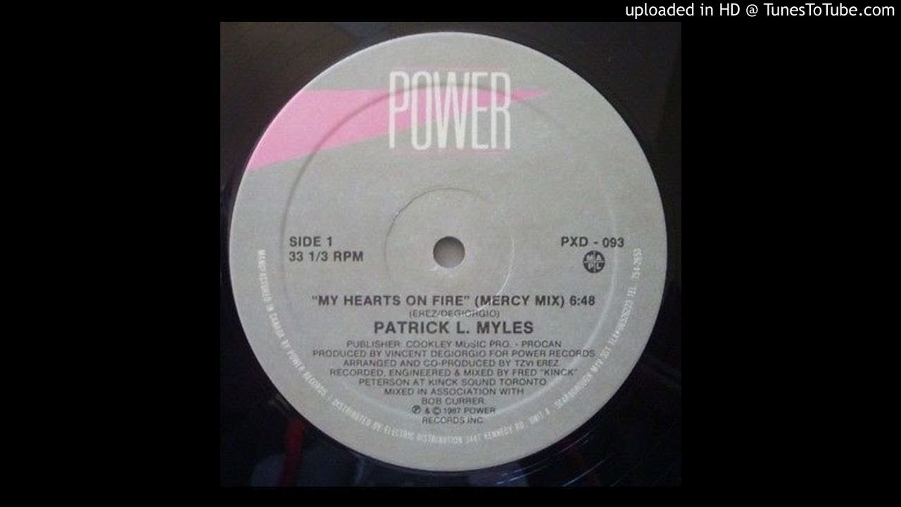 Patrick L. Myles - My Hearts On Fire (Mercy Mix)
