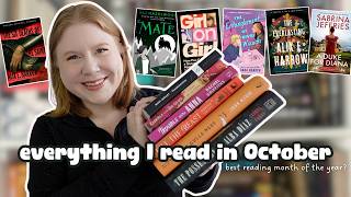 Was October my best reading month of the year so far? | October Reading Wrap-Up
