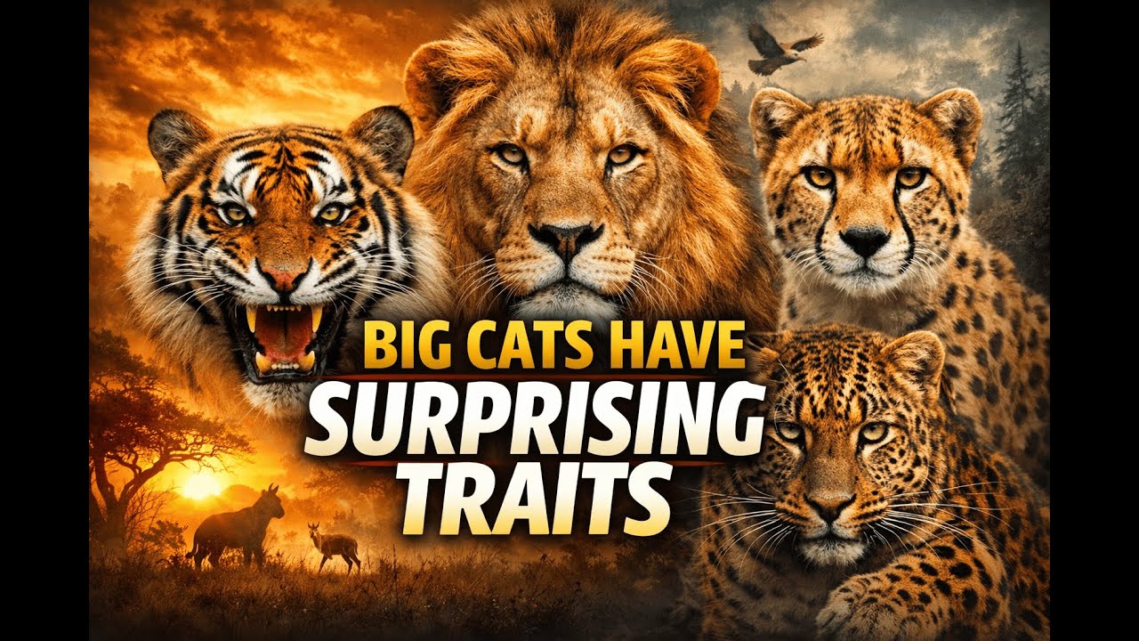 Big Cats Have Surprising Traits – Hunting, Survival & More