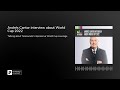 Andrés Cantor interview about World Cup 2022