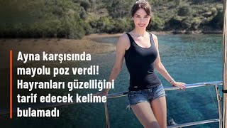 Nefise Karataydan Ayna Karşısında Mayolu Poz Hayranları Güzelliğini Tarif Edecek Kelime Bulamadı