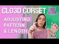 Can CLO3D make Corsets? Pattern & Sewing Pt 2