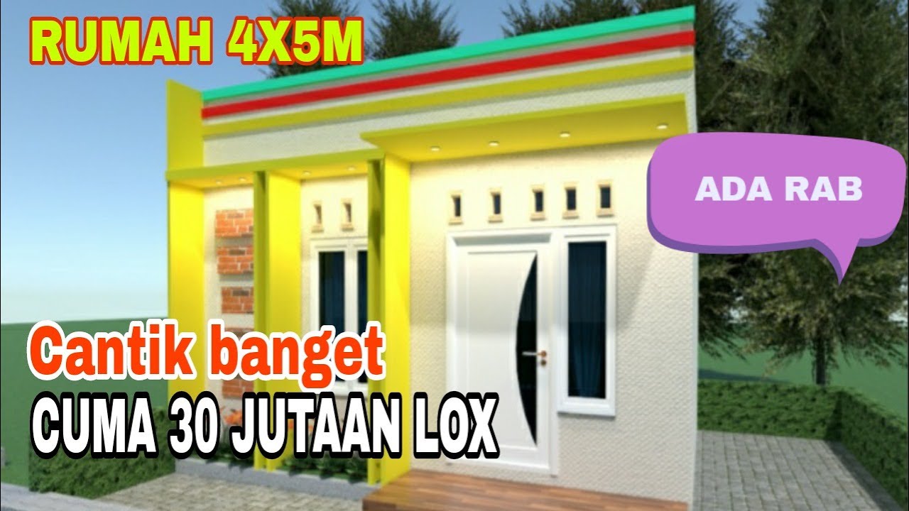 Bangun Rumah Minimalis 4x5m