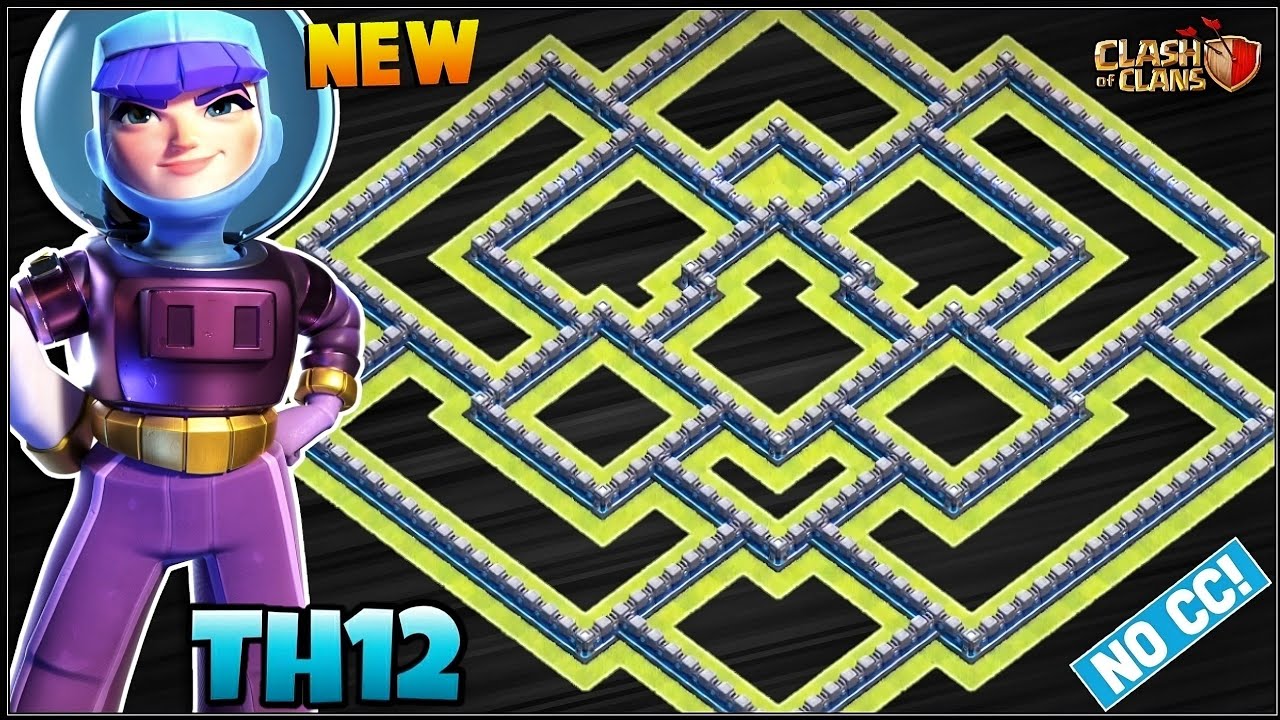 NEW TOWN HALL 12 Farming/Trophy Base *UPDATED* 2025 TH12 Hybrid