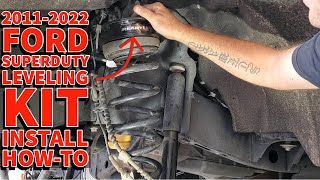 ReadyLift 2.5' Leveling Kit Install Ford f250 Superduty