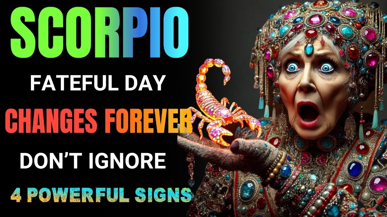 Scorpio WARNING: June 10 , 2025 🔥 Your Fate Changes Forever! 🚨 Don’t Ignore These 4 Powerful Signs!