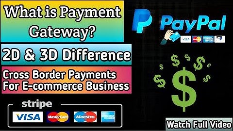 3D Secure Payment Gateway | MasterCard and Visa Payments | One Time Password | Stripe & PayPal