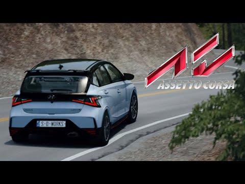 Sports Cars Mods Driving By on Twisty Roads in Assetto Corsa