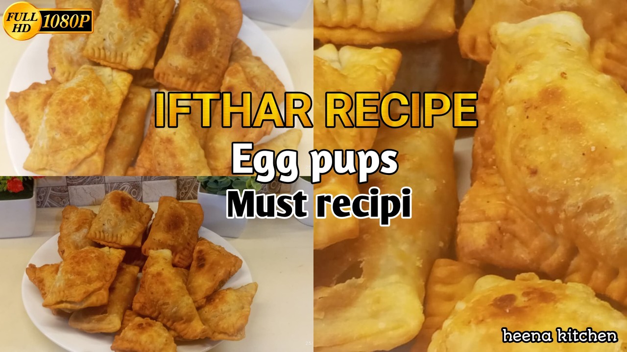 இப்தாருக்கு இன்னைக்கே  ட்ரை பன்னுங்க /egg pups /s.l.tamil vlog heena kitchen