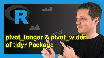 pivot_longer & pivot_wider Functions of tidyr Package in R | Reshape Data from Wide to Long Format
