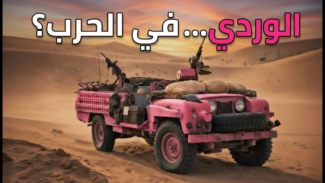 لماذا استخدموا الشاحنات الوردية في المعركة؟