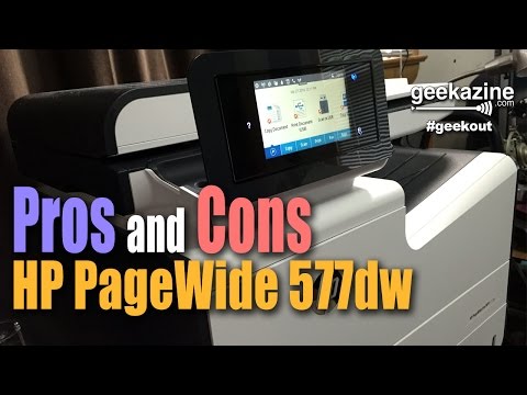 HP PageWide 577dw Pros and Cons