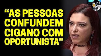 imagem do vídeo CRESCENDO EM FAMÍLIA CIGANA com Selena Fortuna | Planeta Podcast (Sobrenatural)