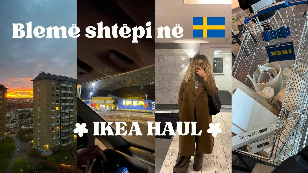 Vlog 🇸🇪| Zyrtarisht blemë shtëpinë e ëndrrave 🎉| I lamë lekët te IKEA | HAUL 😍