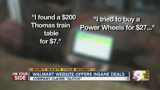 Walmart blames computer glitch