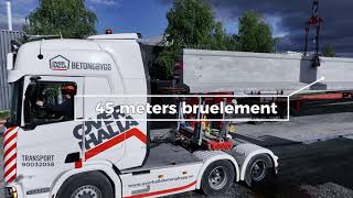 Overhalla Transport Betongbygg Verdal Til Heim