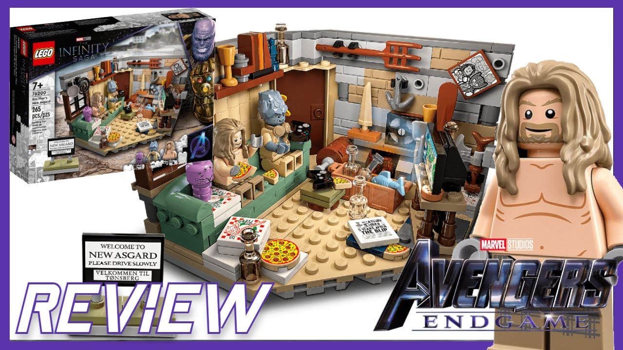 LEGO Marvel Infinity Saga 76200 Bro Thor’s New Asgard - Review