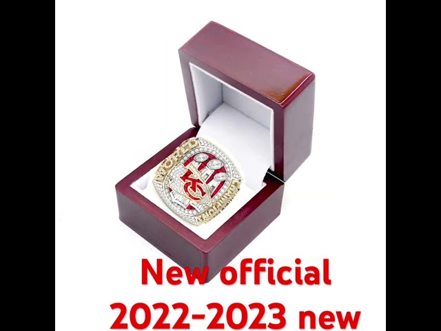 New official 2022-2023 new Kansas City Chiefs Super Bowl champion ring replica class=