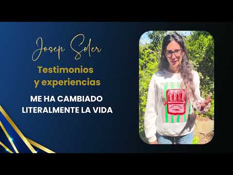 "It has literally changed my life" - Testimonials and experiences with Josep Soler