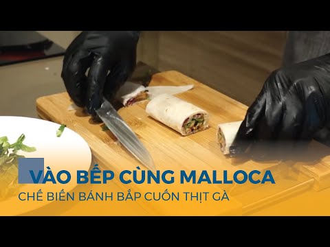 Video Malloca l Bánh Bắp Cuốn Thịt Gà - youtube