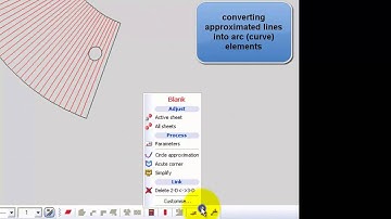 HiCAD - 2-D development approximation of surfaces, conical sheet metal parts