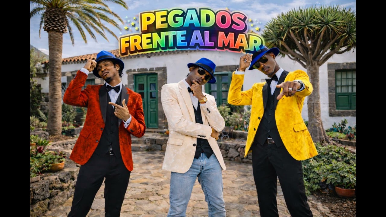 PEGADOS FRENTE AL MAR