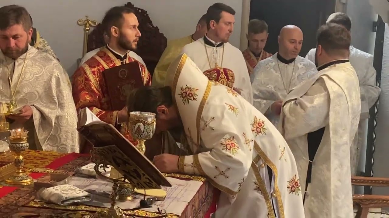 Хіротонія Віктора Кудренка на диякона. Преображенський собор ПЦУ.