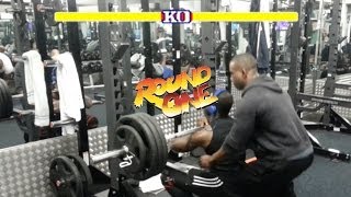 170 KG FRONT SQUAT FAIL - STREET FIGHTER EDITION