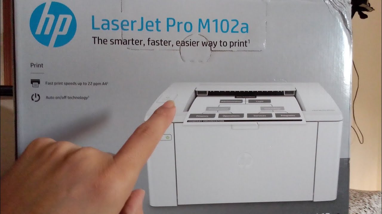 hp LazerJet Pro m102a