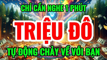 CHỈ CẦN NGHE 1 PHÚT TRIỆU ĐÔ TỰ ĐỘNG CHẢY VỀ VỚI BẠN NHANH CHÓNG I Sức Mạnh Tiềm Thức Luật Hấp Dẫn