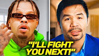 Gervonta Davis RESPONDS To Manny Pacquiao CALLING HIM OUT..