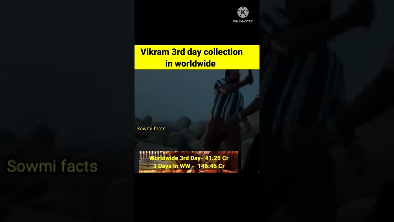 Vikram movie 3rd collection in world🔥🔥 Vikram collection in worldwide🌍🔥 