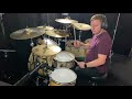 Bed of roses drum cover