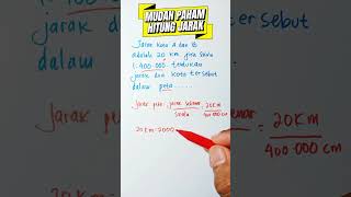 Trik Mudah Paham Hitung Jarak