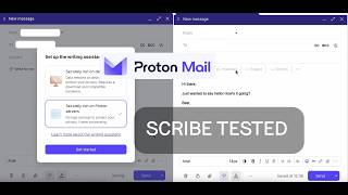Proton Scribe Walkthrough – The AI Email Assistant That Stays on Your Device (when selected)