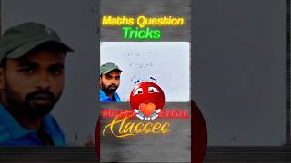 Math question tricks #maths #mathchallenge #trick #trendingshorts #viralshorts #youtubeshorts