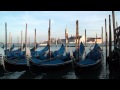 Gondolas, at San Marco, Venice
