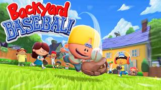 I Entered My First Backyard Baseball League!