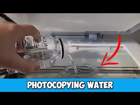 What Happens If You Photocopy Water?